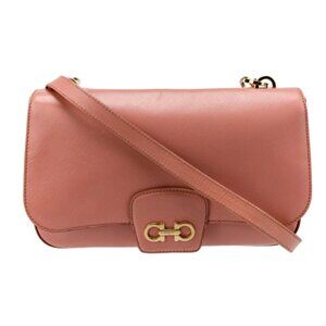 Salvatore Ferragao Bree Saffiano Leather Bag